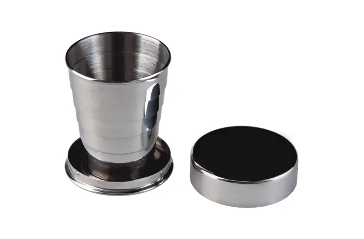 Acecamp Collapsible Stainless Steel Cup 150ml